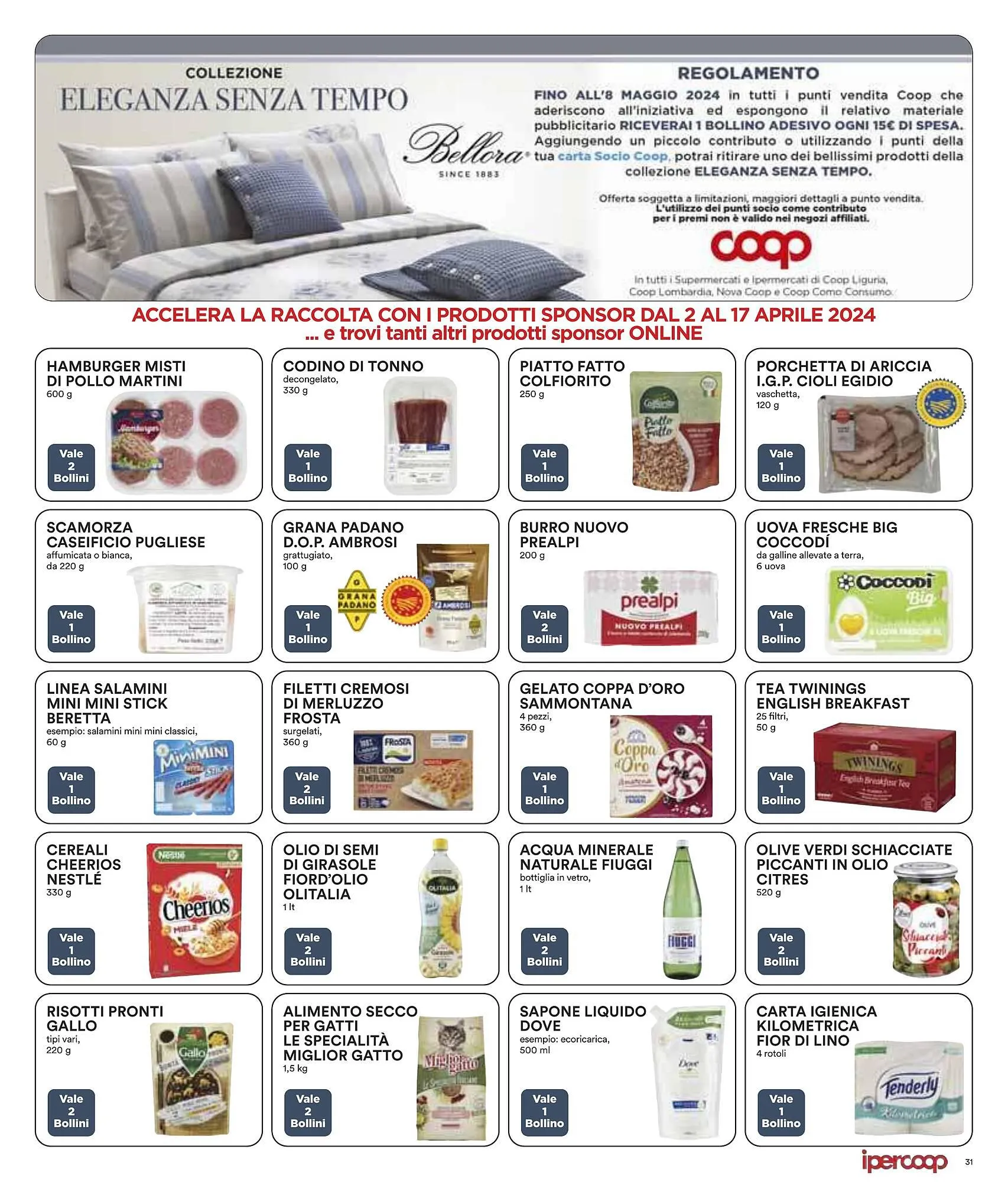 Volantino Ipercoop da 2 aprile a 17 aprile di 2024 - Pagina del volantino 31