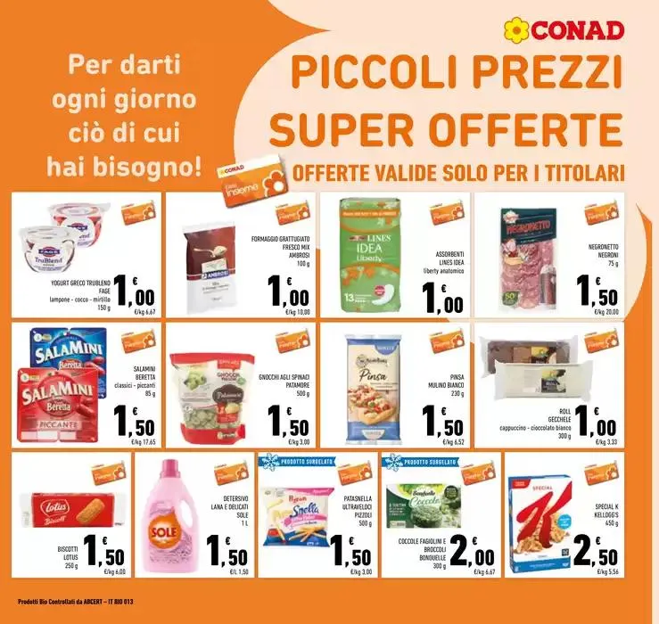 Prezzi a pezzi da 25 marzo a 7 aprile di 2025 - Pagina del volantino 9