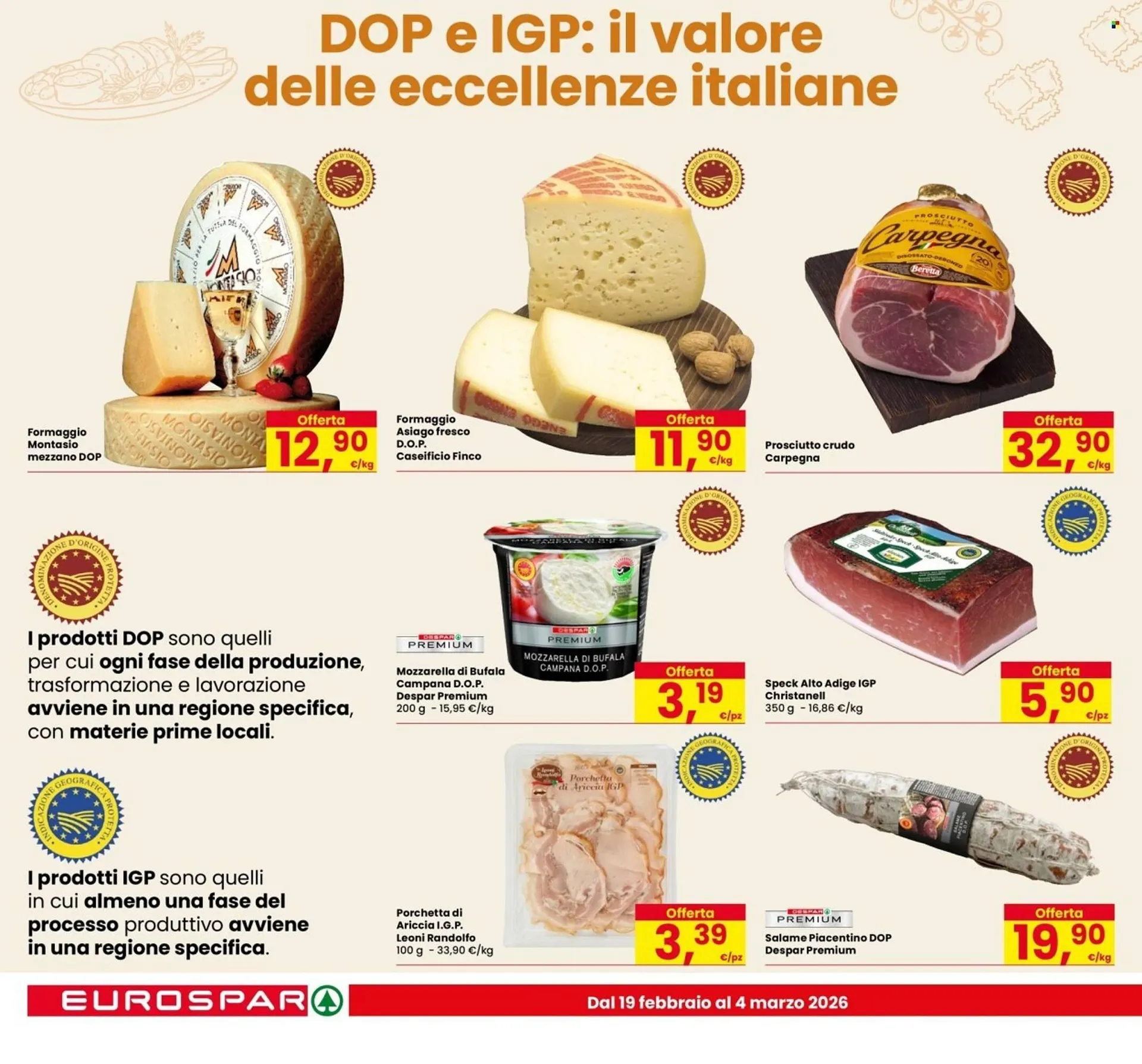 Volantino Eurospar da 19 febbraio a 4 marzo di 2026 - Pagina del volantino 10