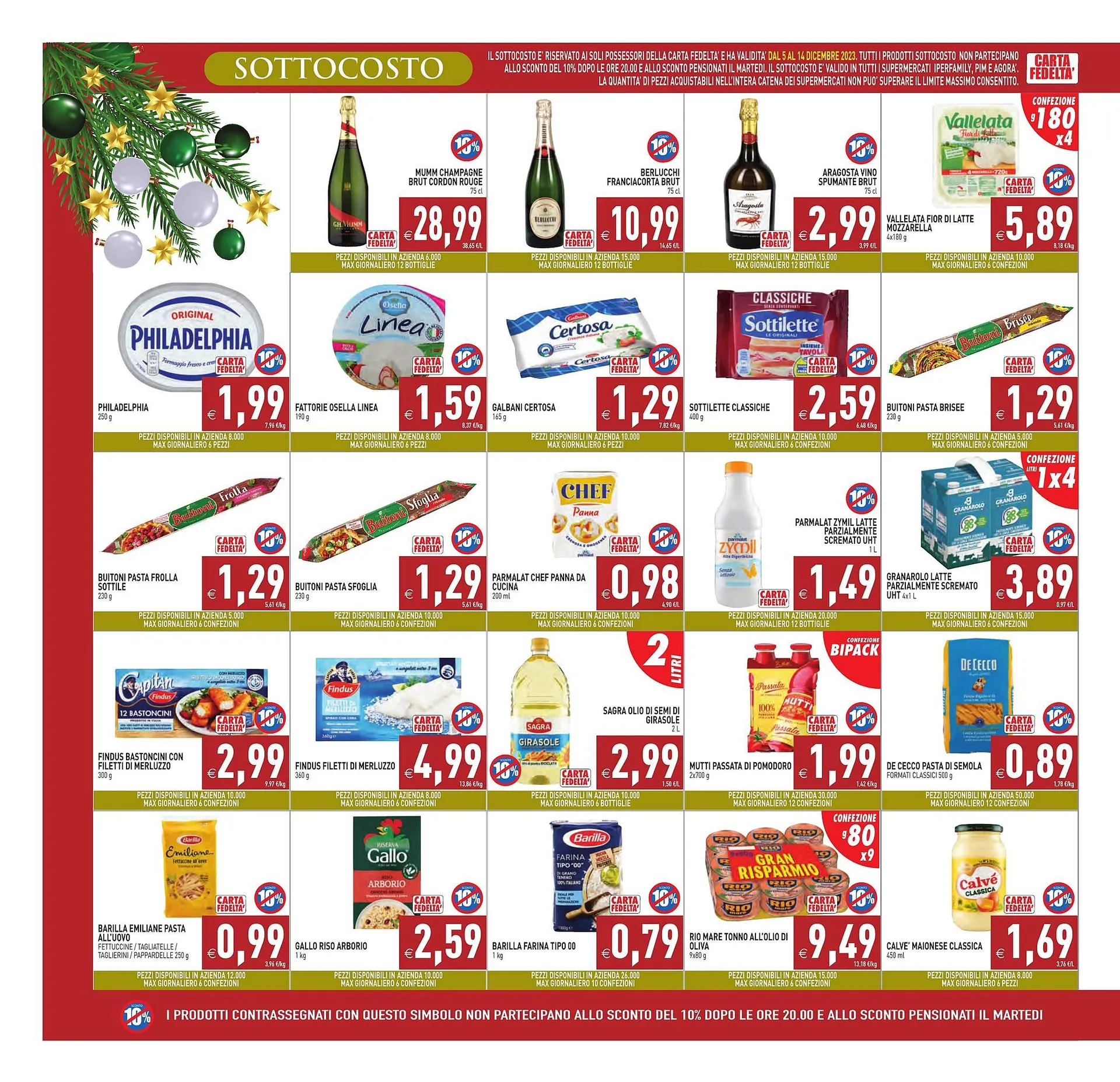 Volantino Pim Supermercati da 5 dicembre a 14 dicembre di 2023 - Pagina del volantino 2