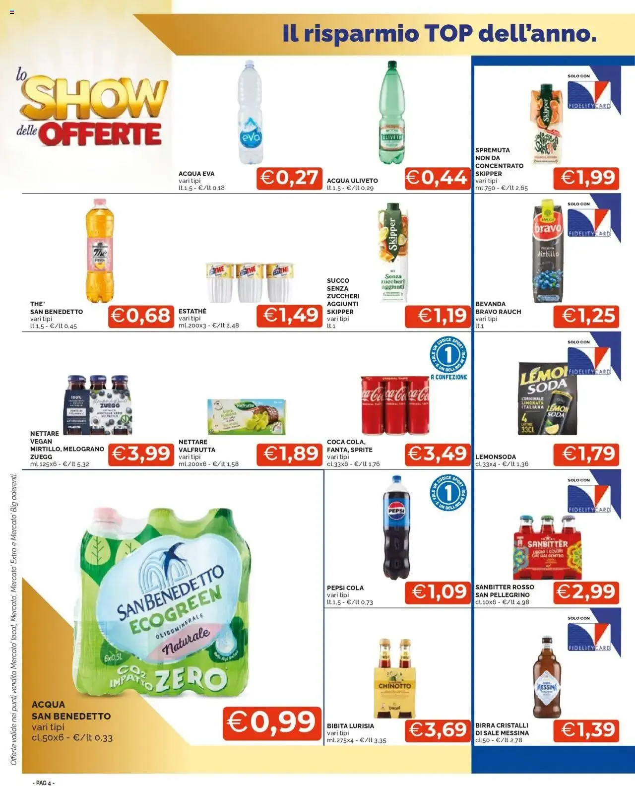 Volantino Mercatò da 5 settembre a 18 settembre di 2024 - Pagina del volantino 4