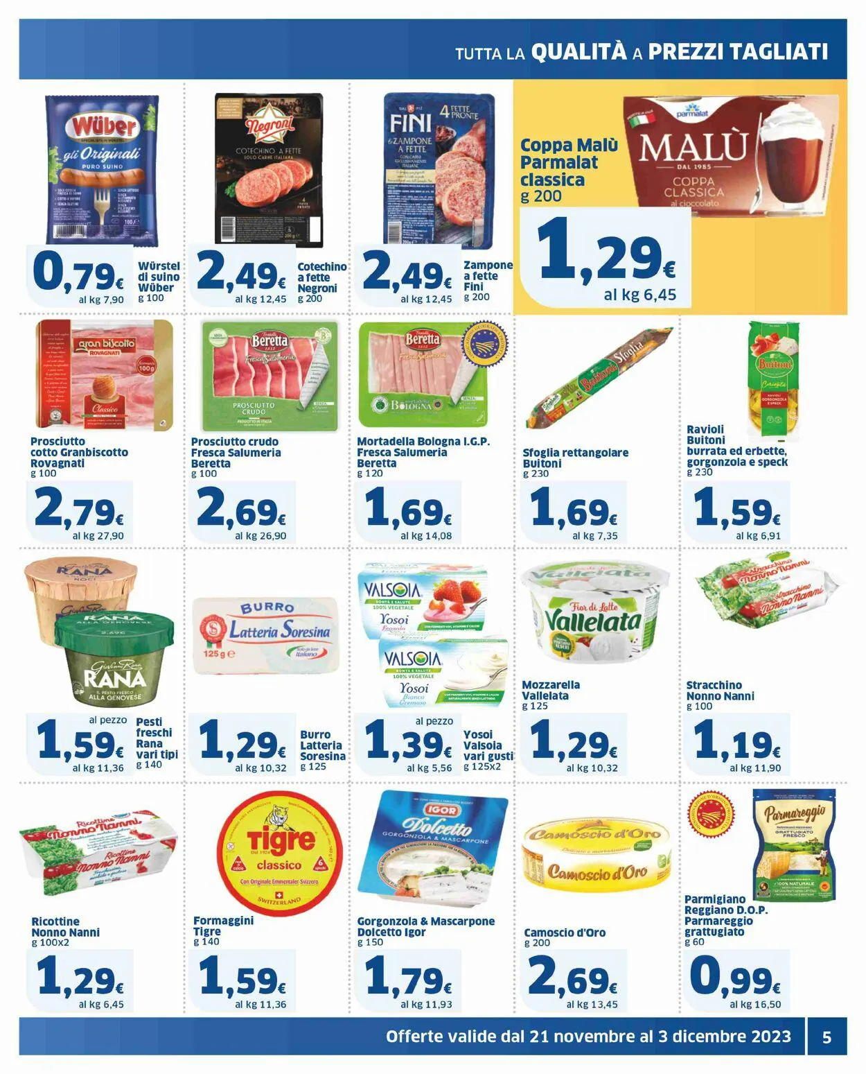 Sigma - Milano Volantino attuale da 21 novembre a 3 dicembre di 2023 - Pagina del volantino 5
