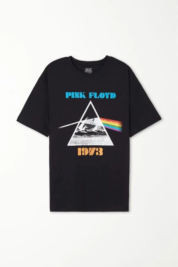 Camiseta con Estampado Pink Floyd Unisex