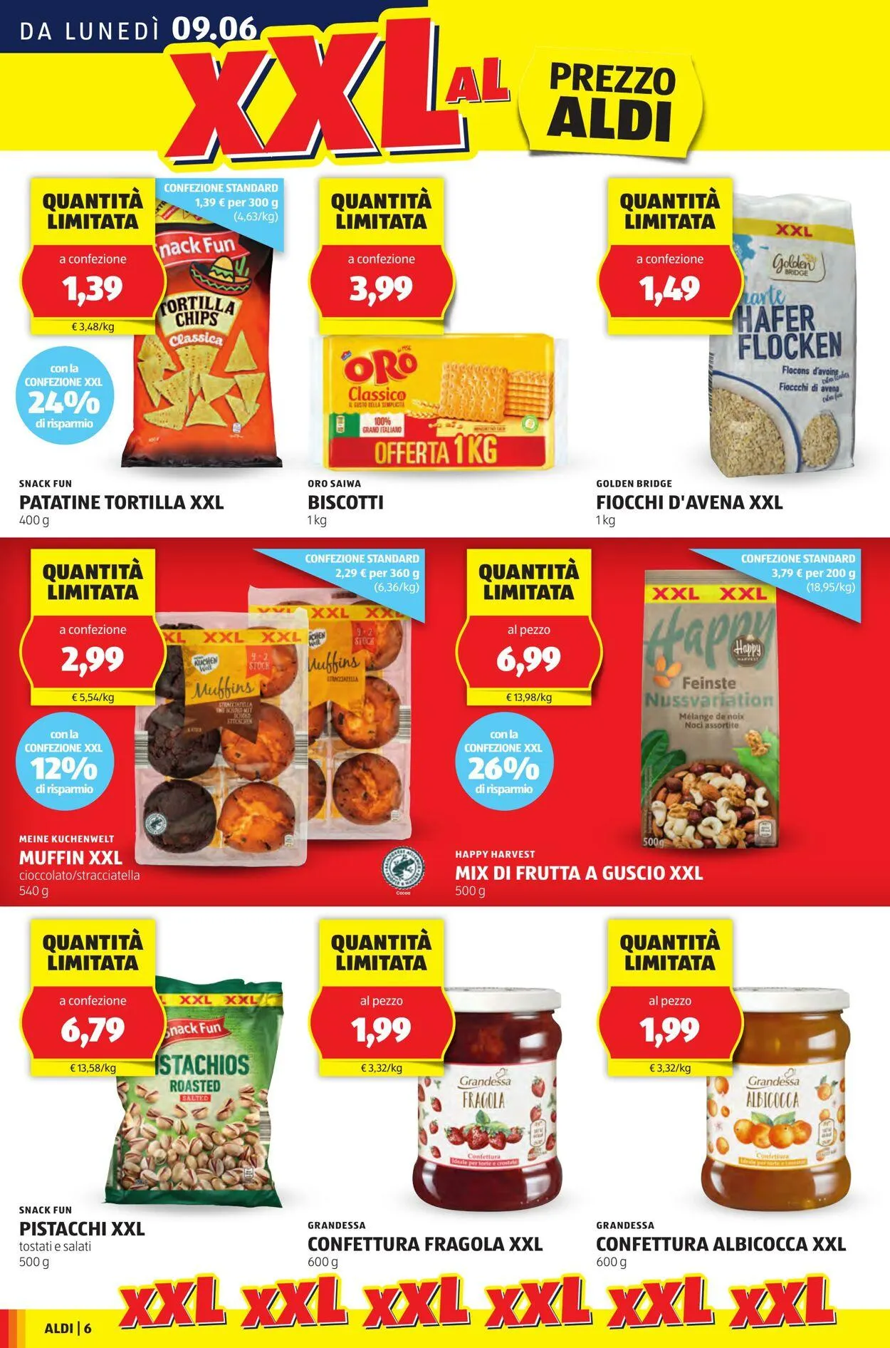 Aldi Volantino attuale da 9 giugno a 15 giugno di 2025 - Pagina del volantino 6