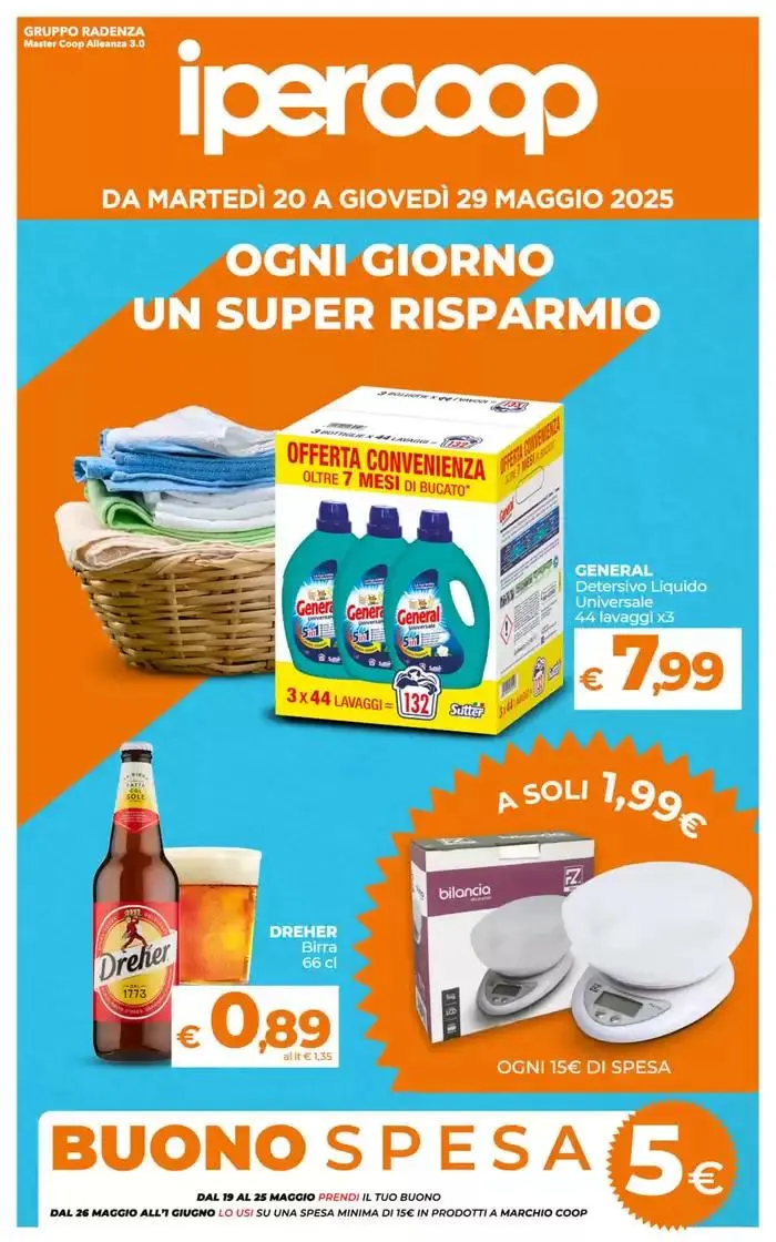 UN SUPER RISPARMIO da 20 maggio a 29 maggio di 2025 - Pagina del volantino 2