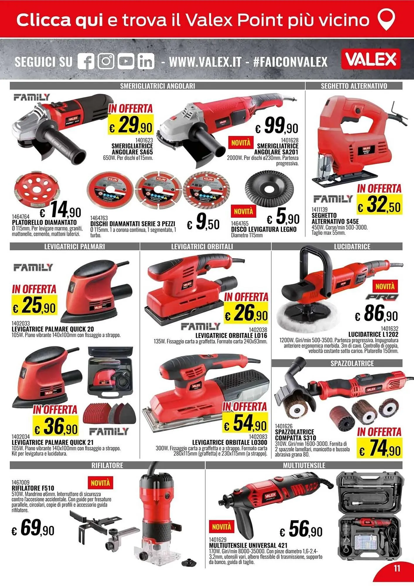 Volantino Valex da 13 gennaio a 22 marzo di 2026 - Pagina del volantino 11