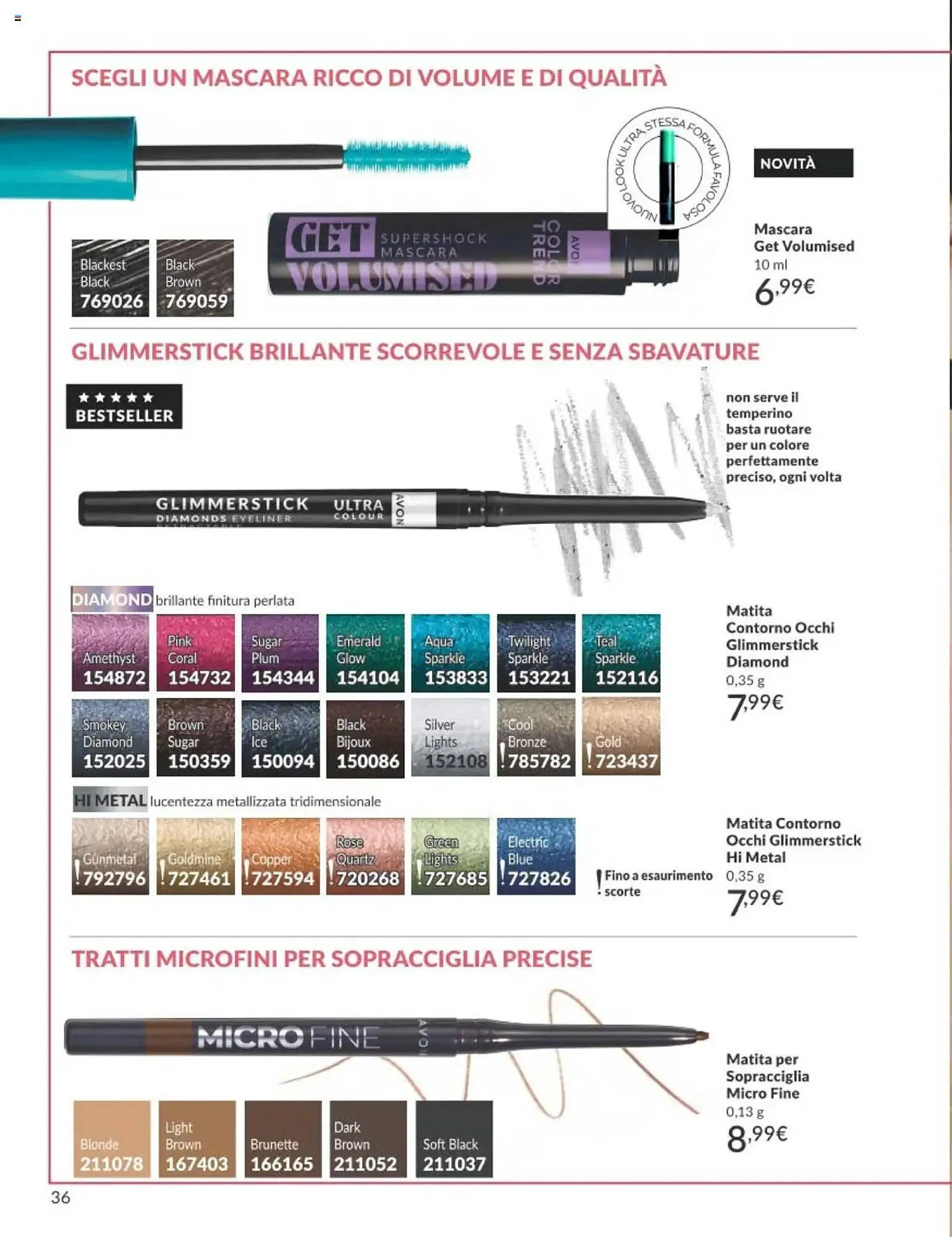 Catalogo Avon da 1 ottobre a 31 ottobre di 2025 - Pagina del volantino 36