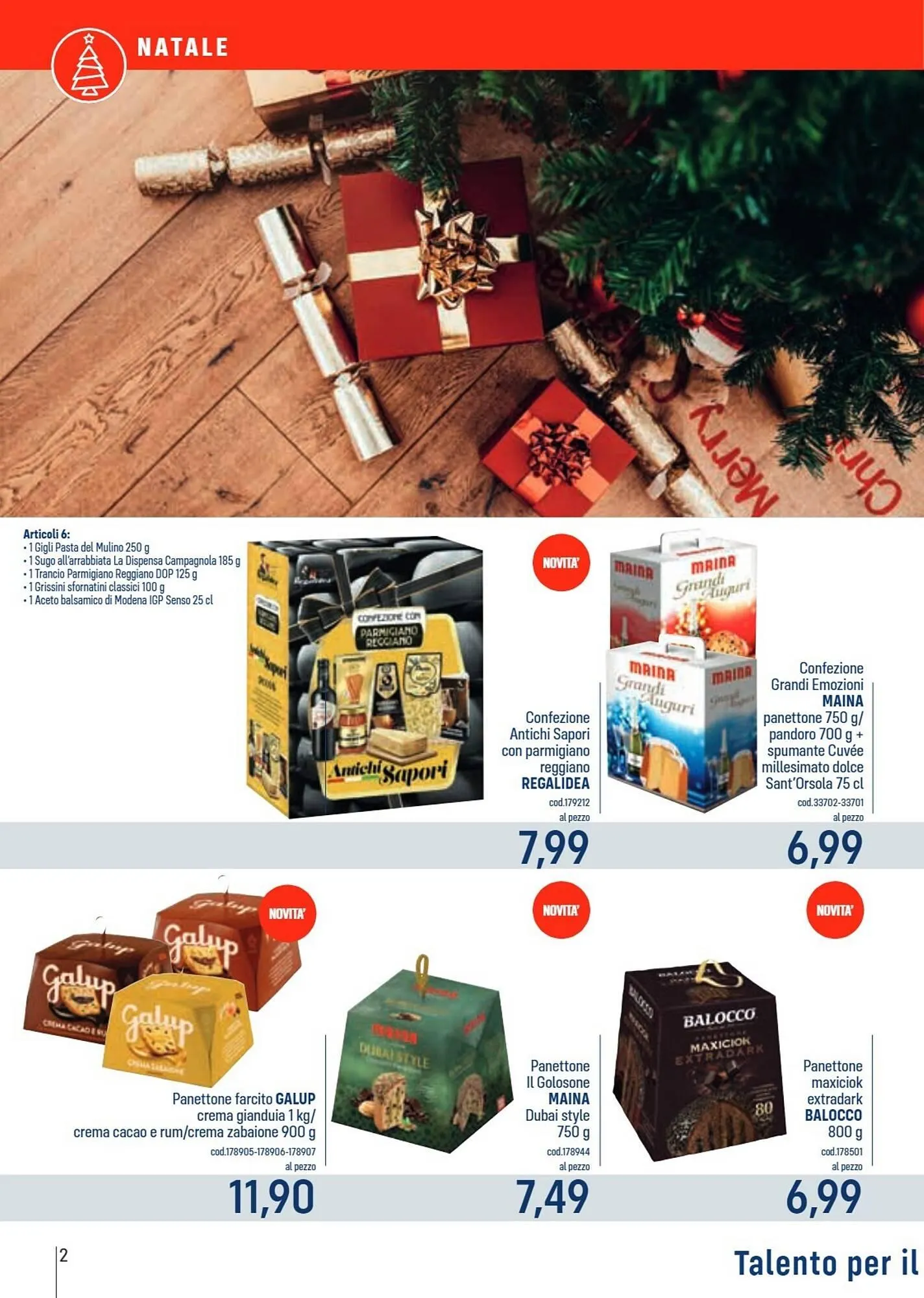 Volantino Talento Professional Store da 8 dicembre a 21 dicembre di 2025 - Pagina del volantino 2