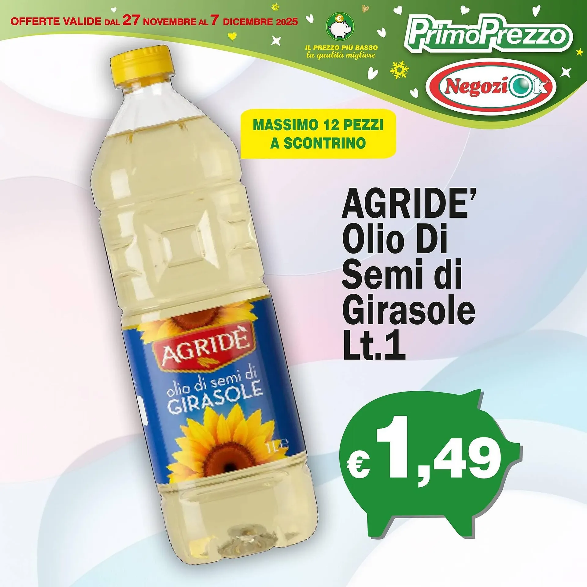 Volantino Primo Prezzo da 29 novembre a 7 dicembre di 2025 - Pagina del volantino 1
