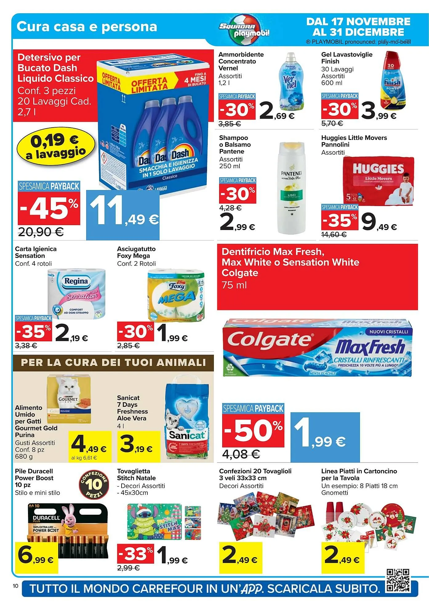 Volantino Carrefour Market da 2 dicembre a 15 dicembre di 2025 - Pagina del volantino 10