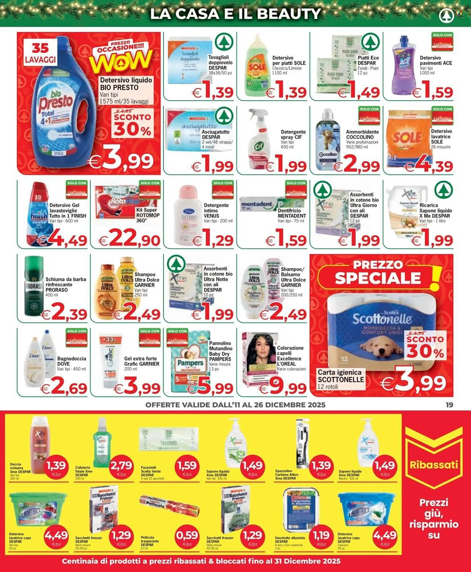 Volantino Despar da 11 dicembre a 26 dicembre di 2025 - Pagina del volantino 19