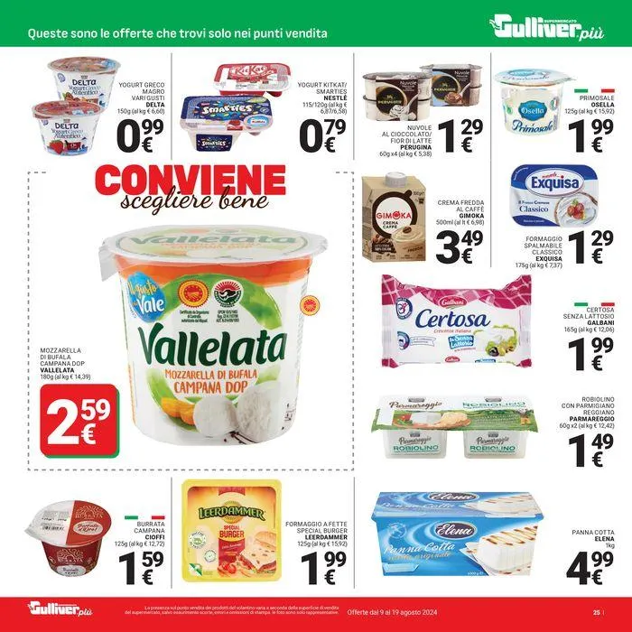 Promo show da 9 agosto a 19 agosto di 2024 - Pagina del volantino 25