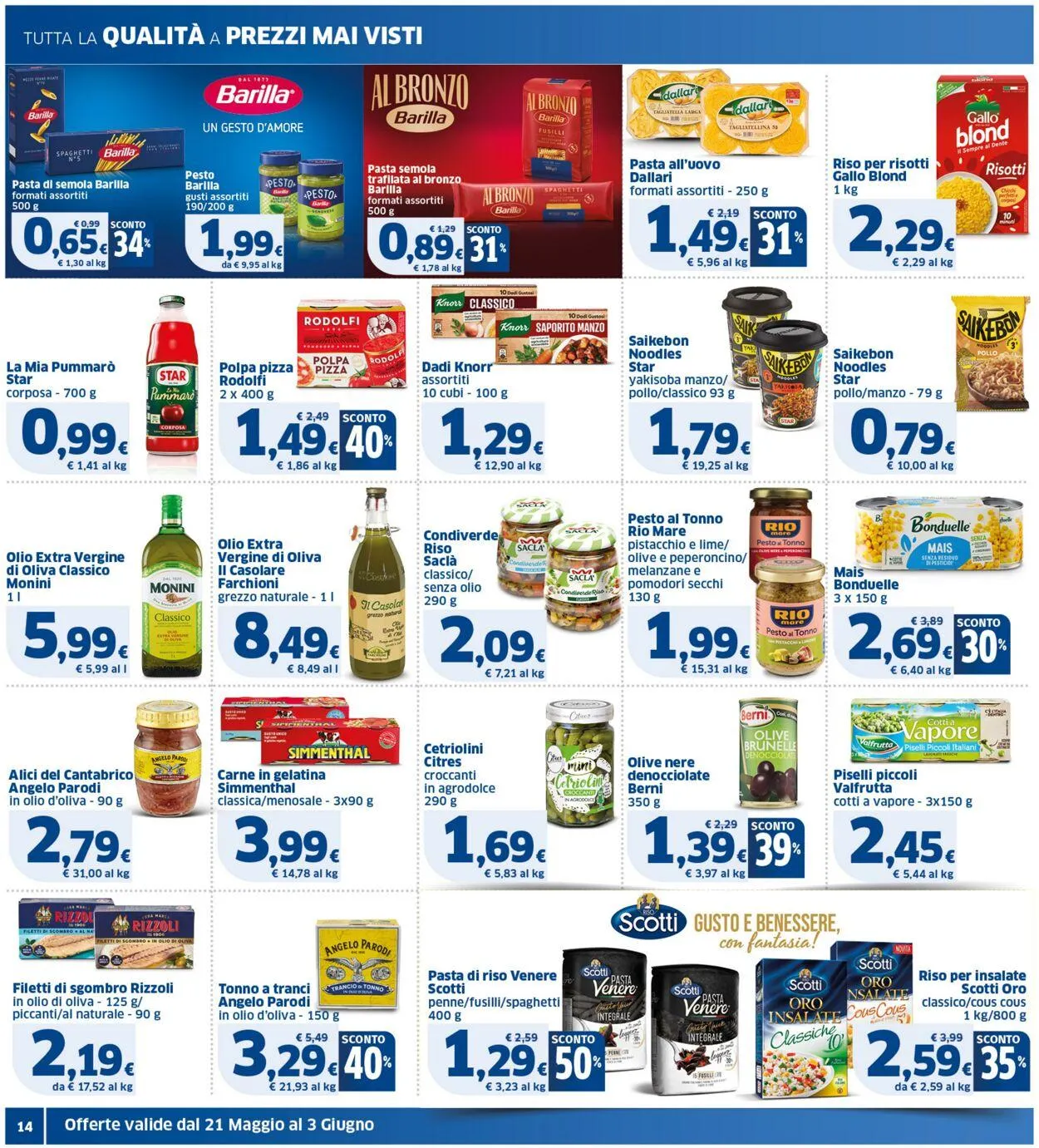 Sigma - Bologna Volantino attuale da 21 maggio a 3 giugno di 2025 - Pagina del volantino 14