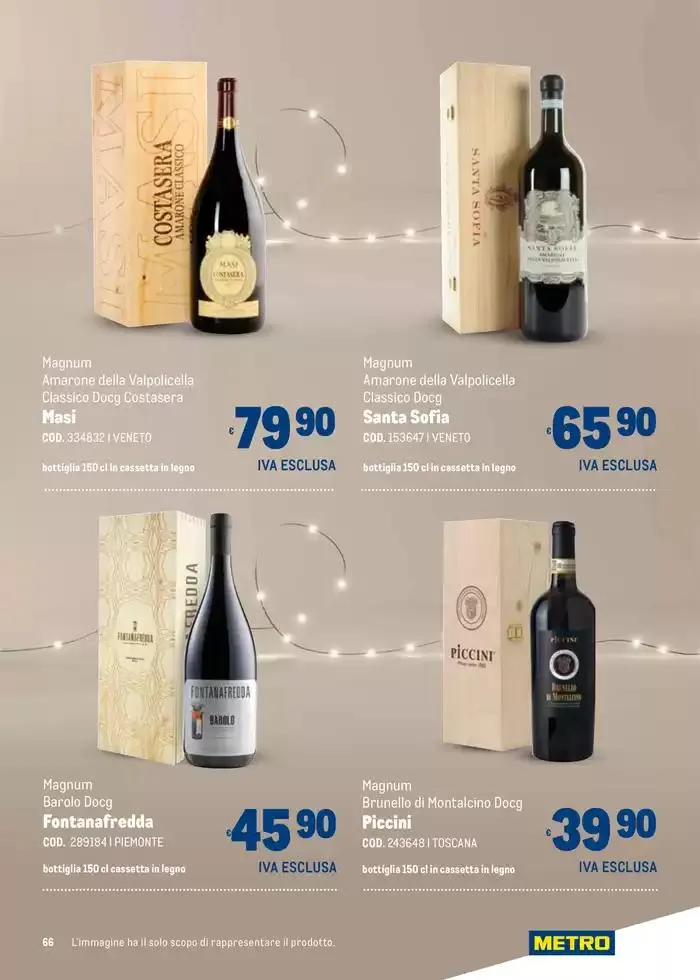 Cesti di Natale Ridotto da 4 novembre a 31 dicembre di 2024 - Pagina del volantino 66