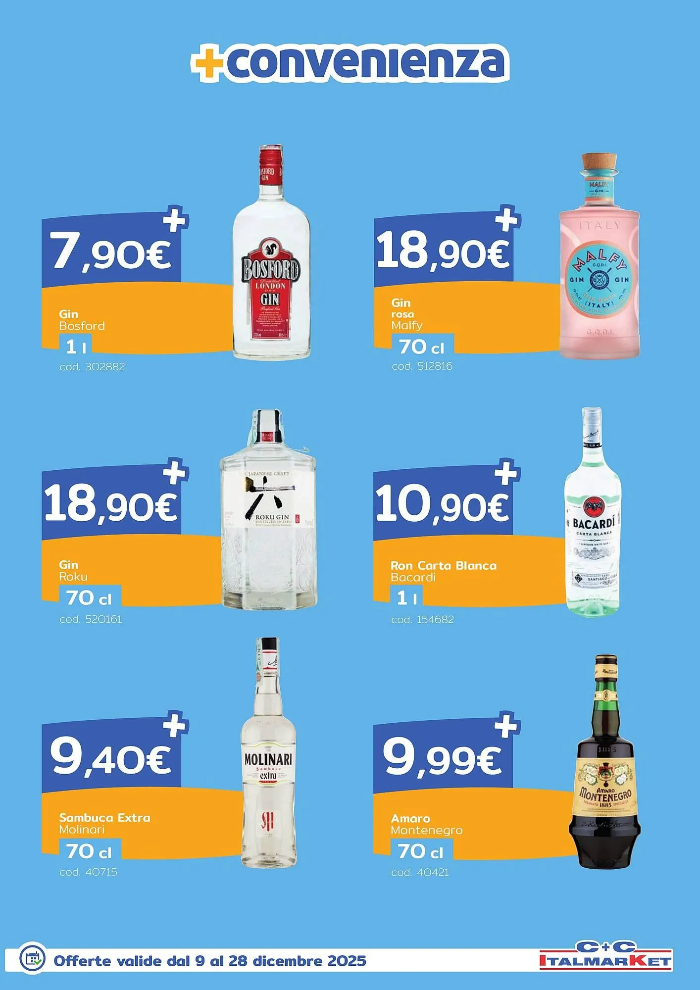 Volantino C+C Italmarket da 9 dicembre a 28 dicembre di 2025 - Pagina del volantino 21