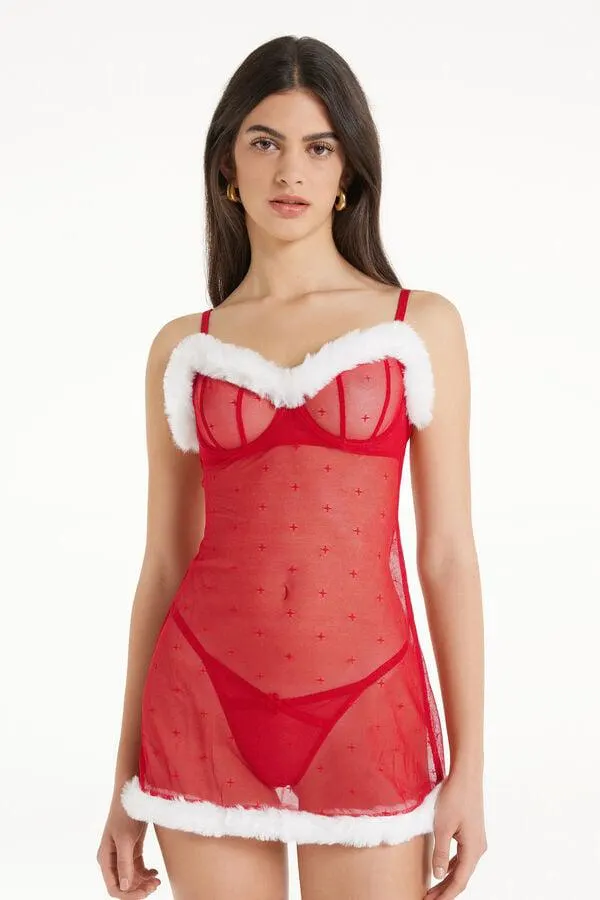 Babydoll a Balconcino Santa Baby