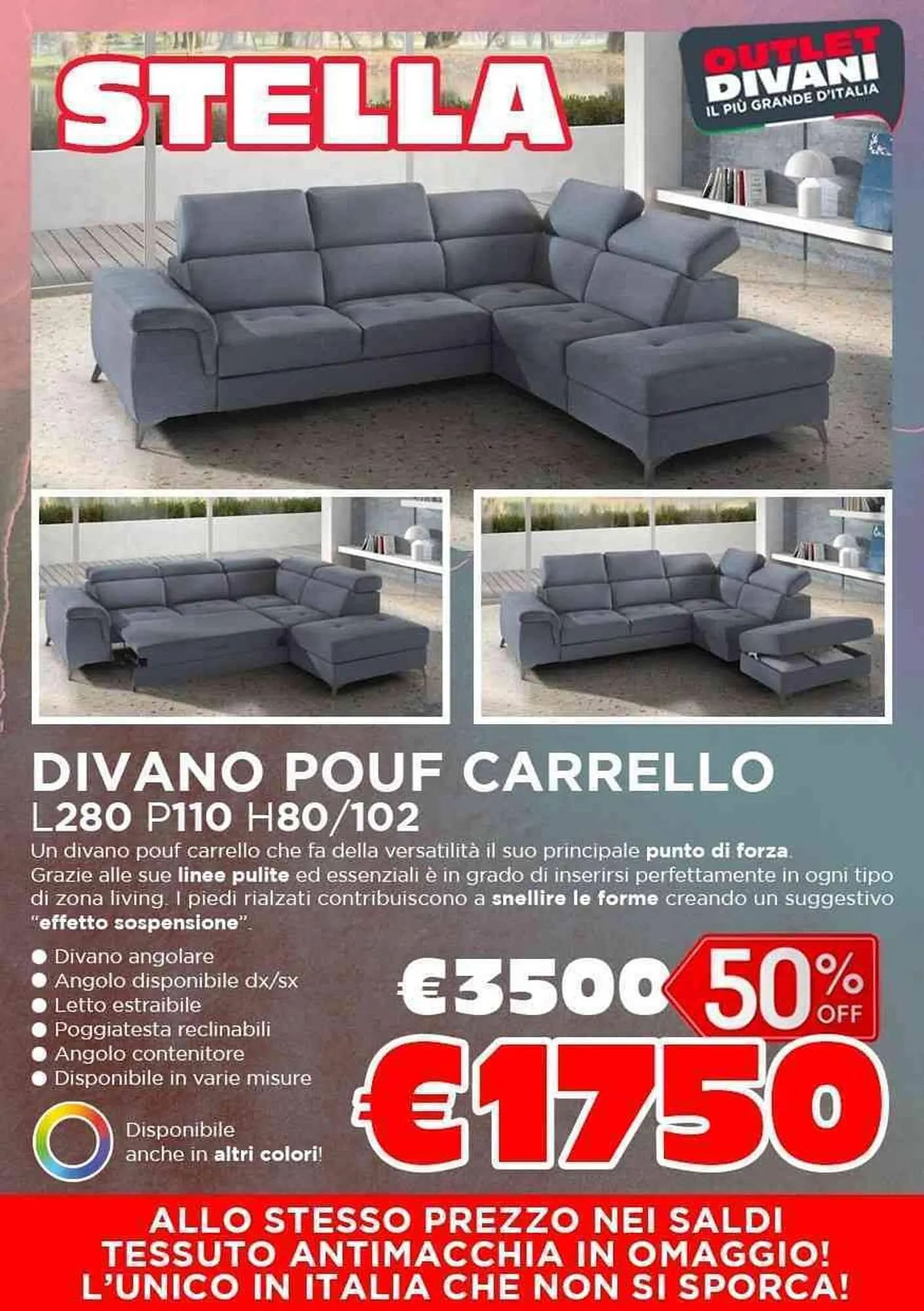Volantino Outlet Divani da 1 gennaio a 31 gennaio di 2024 - Pagina del volantino 36