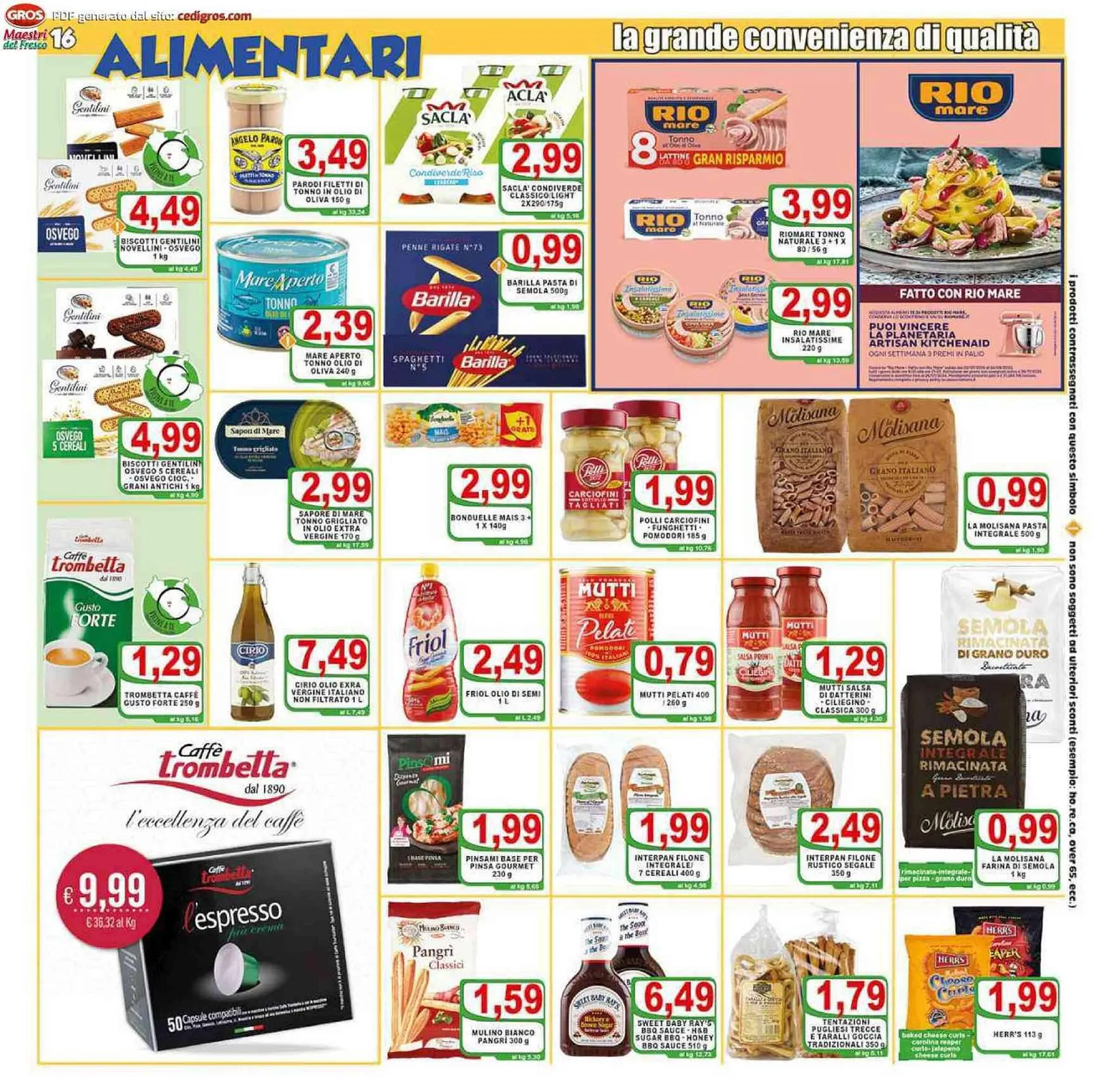 Volantino Top Supermercati da 30 giugno a 11 luglio di 2023 - Pagina del volantino 16