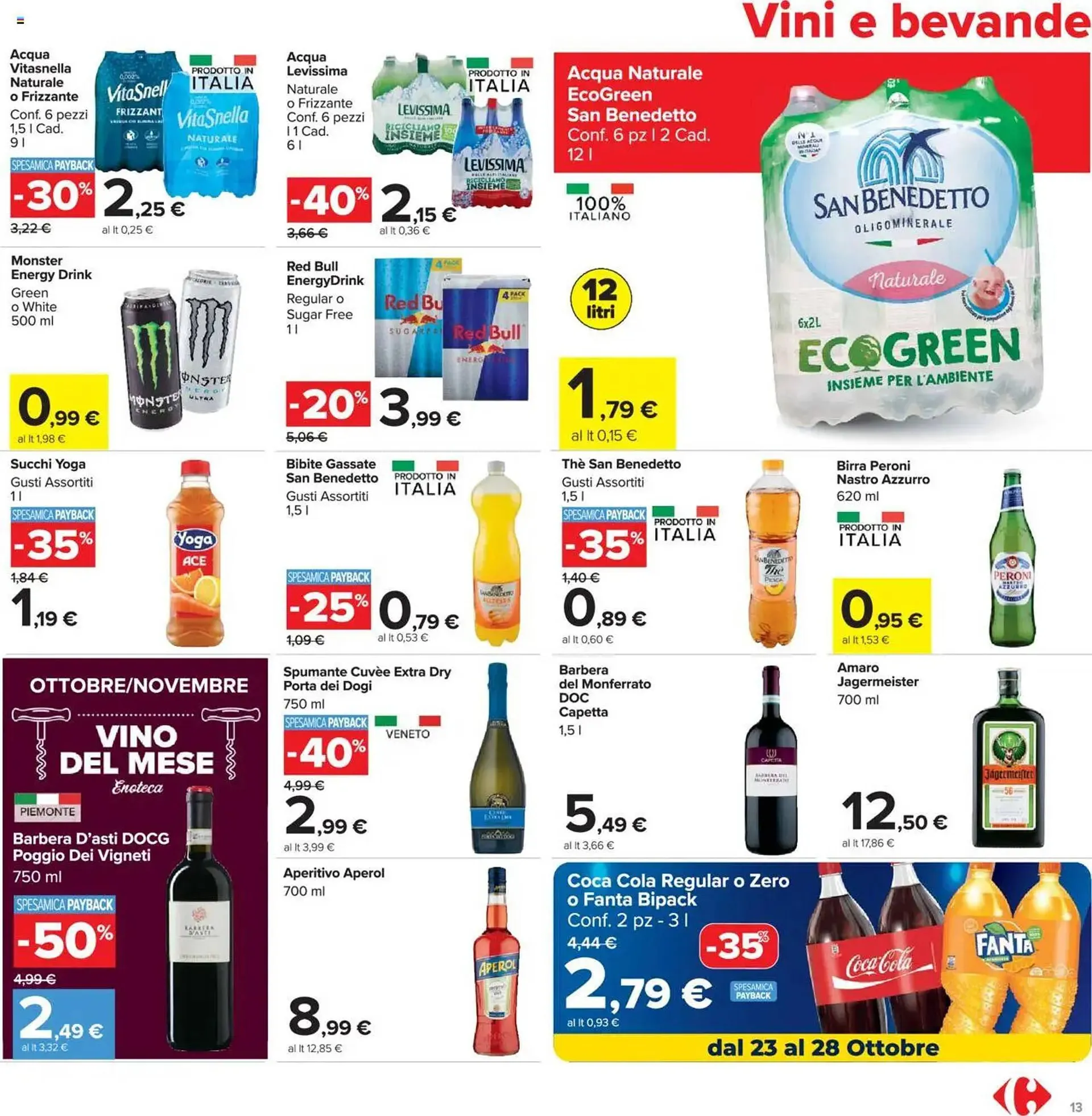 Volantino Carrefour da 20 ottobre a 3 novembre di 2025 - Pagina del volantino 13
