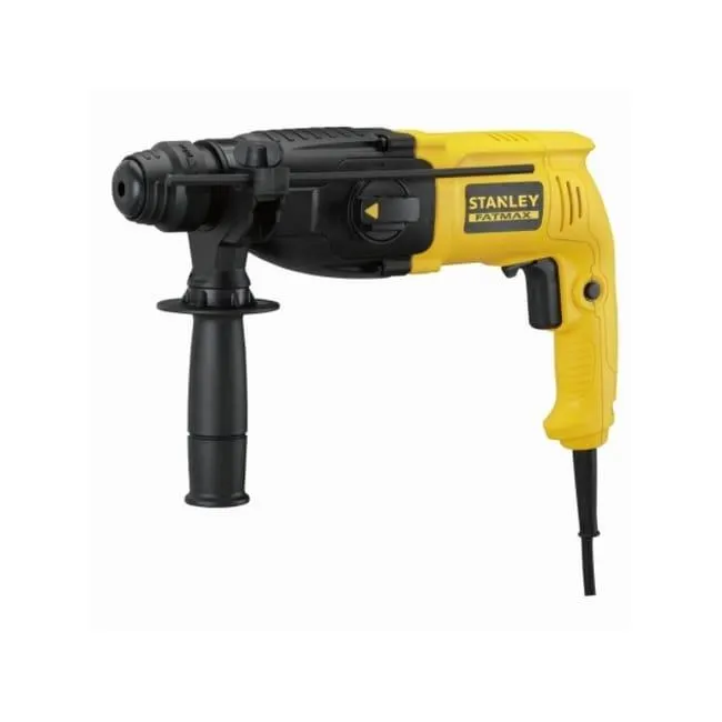 750W STANLEY FATMAX SDS martello a scalpello + 1 scalpello, 2 punte SDS-Plus, impugnatura laterale e custodia