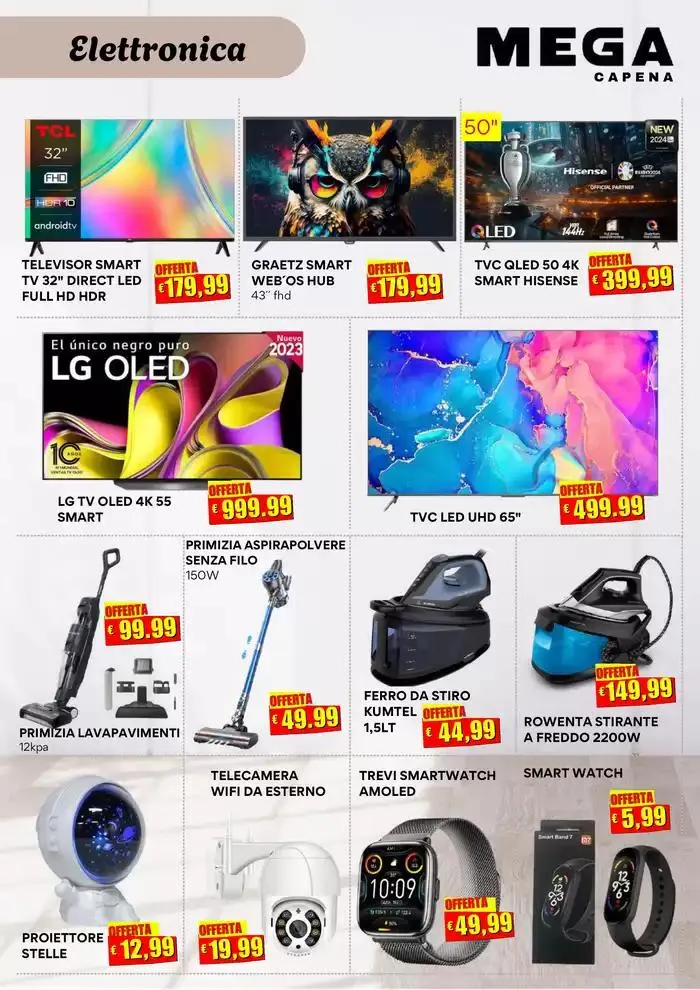 Mega Capena - Buona pasqua da 28 marzo a 20 aprile di 2025 - Pagina del volantino 8