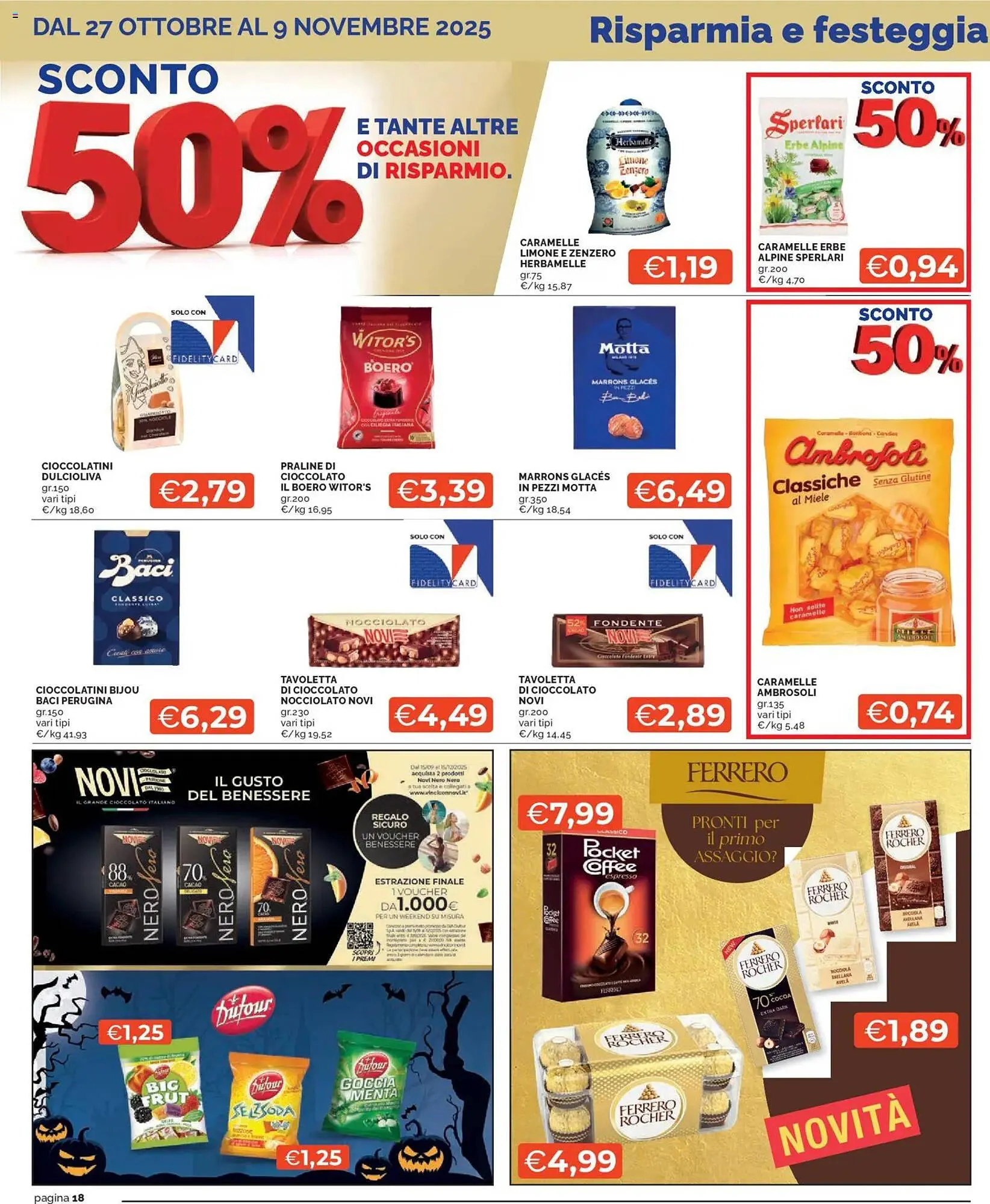 Volantino Mercatò da 27 ottobre a 9 novembre di 2025 - Pagina del volantino 18