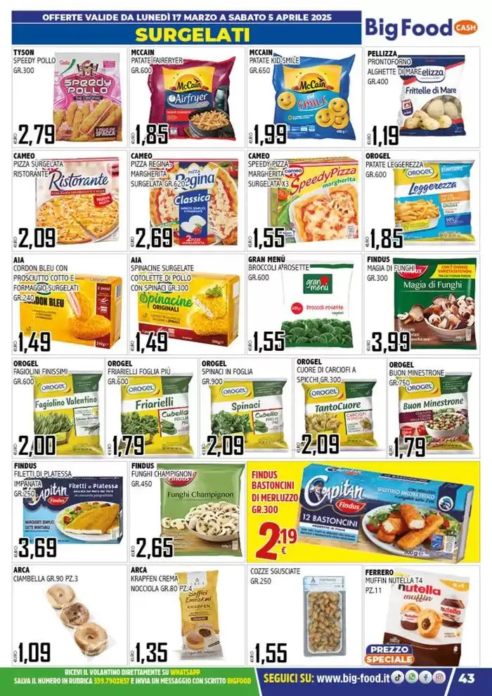 Aspenttando la pasqua da 17 marzo a 5 aprile di 2025 - Pagina del volantino 43