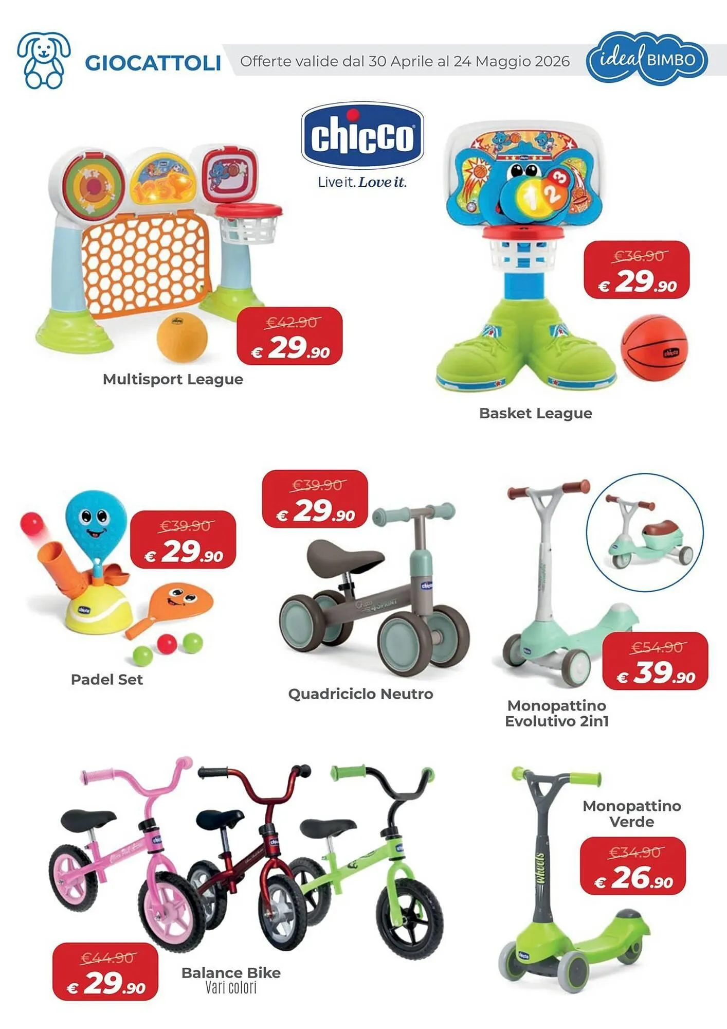 Volantino Ideal Bimbo da 30 aprile a 24 maggio di 2026 - Pagina del volantino 4