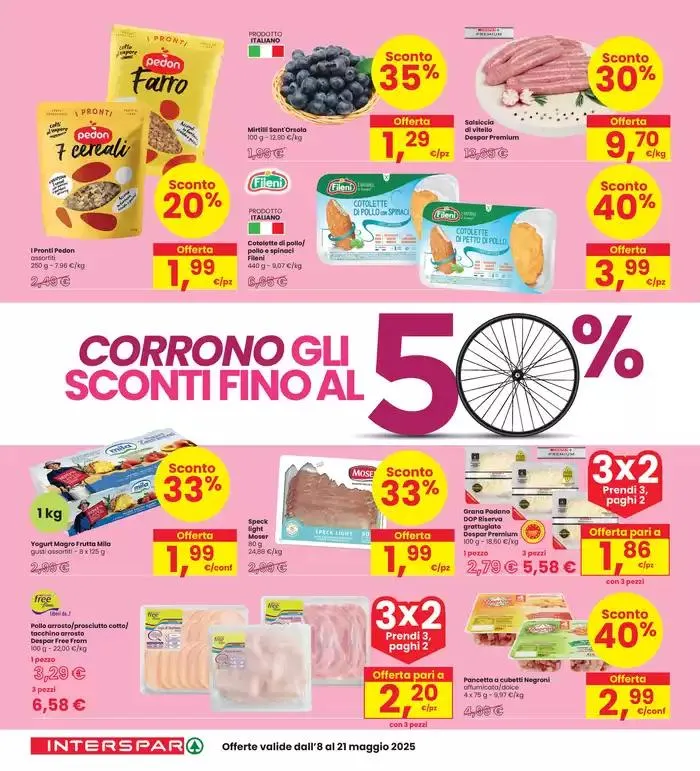 Corrono gli sconti fino al 50% da 8 maggio a 21 maggio di 2025 - Pagina del volantino 2
