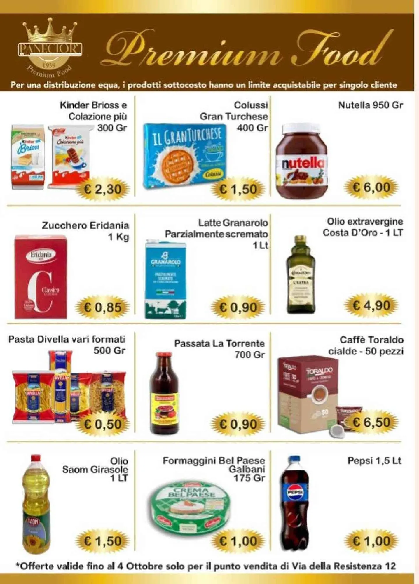 Volantino Mercati Alimentari da 25 settembre a 4 ottobre di 2025 - Pagina del volantino 1