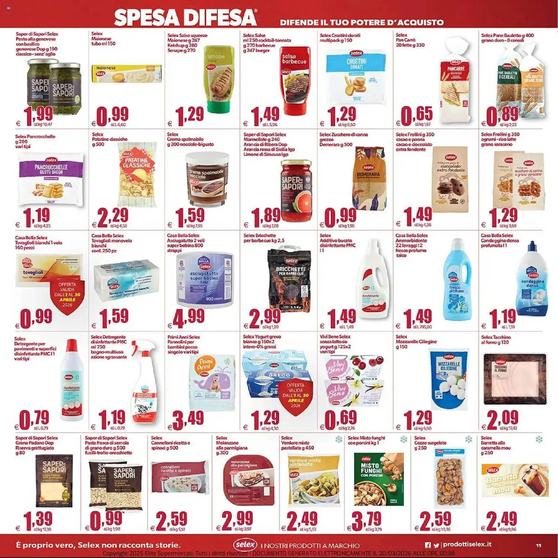 Volantino Elite da 20 marzo a 8 aprile di 2026 - Pagina del volantino 11