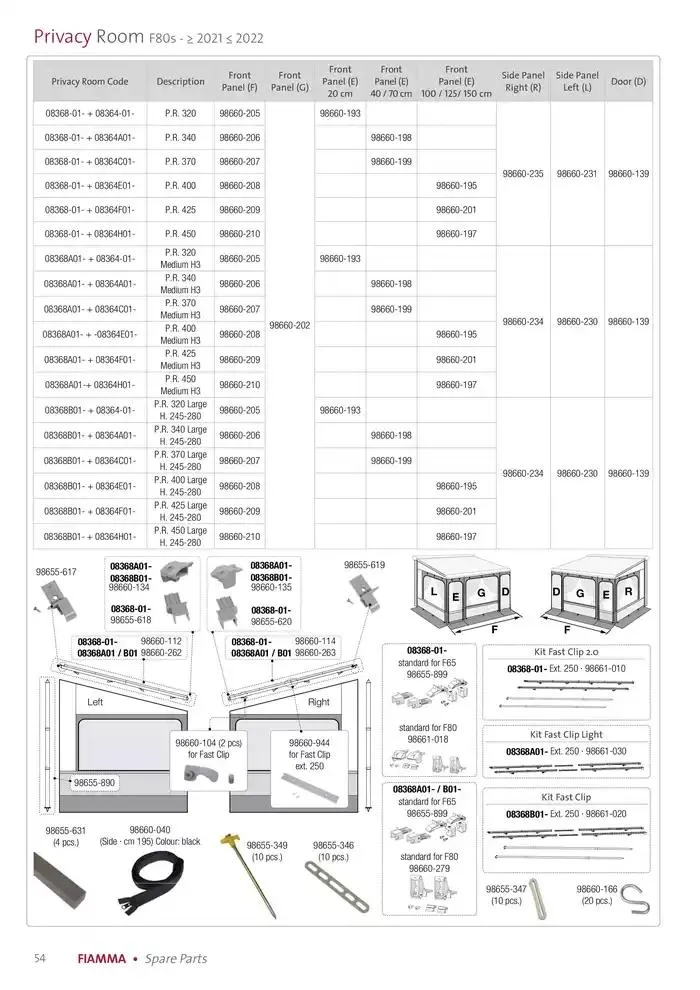 Spare parts catalogo 2025 da 14 gennaio a 31 dicembre di 2025 - Pagina del volantino 54