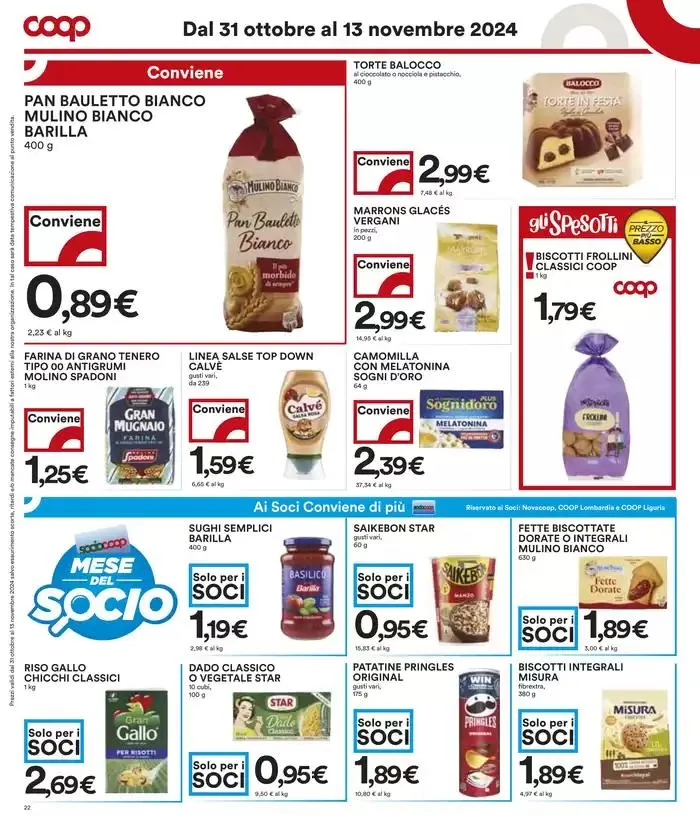 Grandi marche da 31 ottobre a 13 novembre di 2024 - Pagina del volantino 22