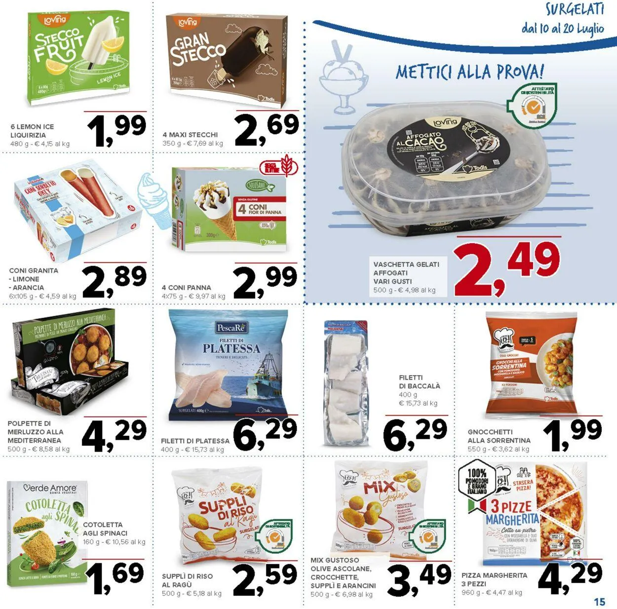 Todis Volantino attuale da 3 settembre a 17 settembre di 2025 - Pagina del volantino 15