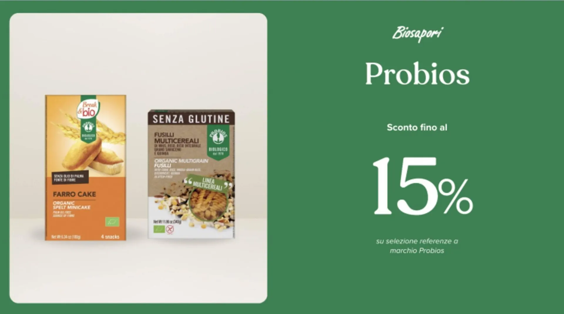 Volantino Biosapori - 1