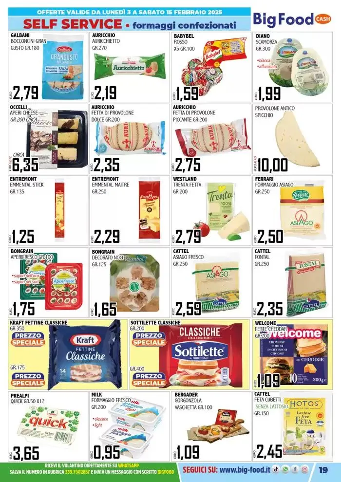 Carnevale innamorati della convenienza da 3 febbraio a 15 febbraio di 2025 - Pagina del volantino 19