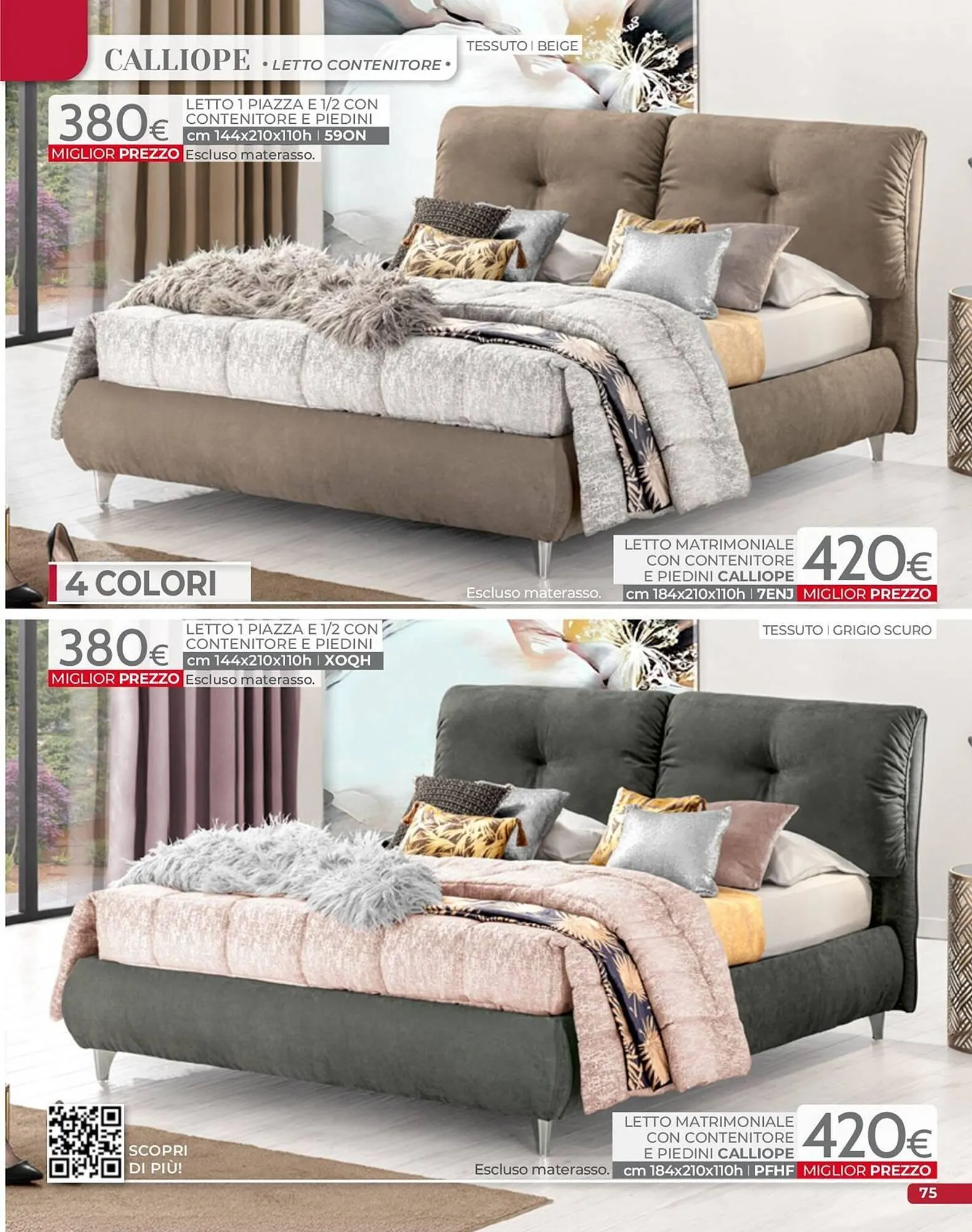 volantino Mondo Convenienza da 1 settembre a 31 dicembre di 2025 - Pagina del volantino 77