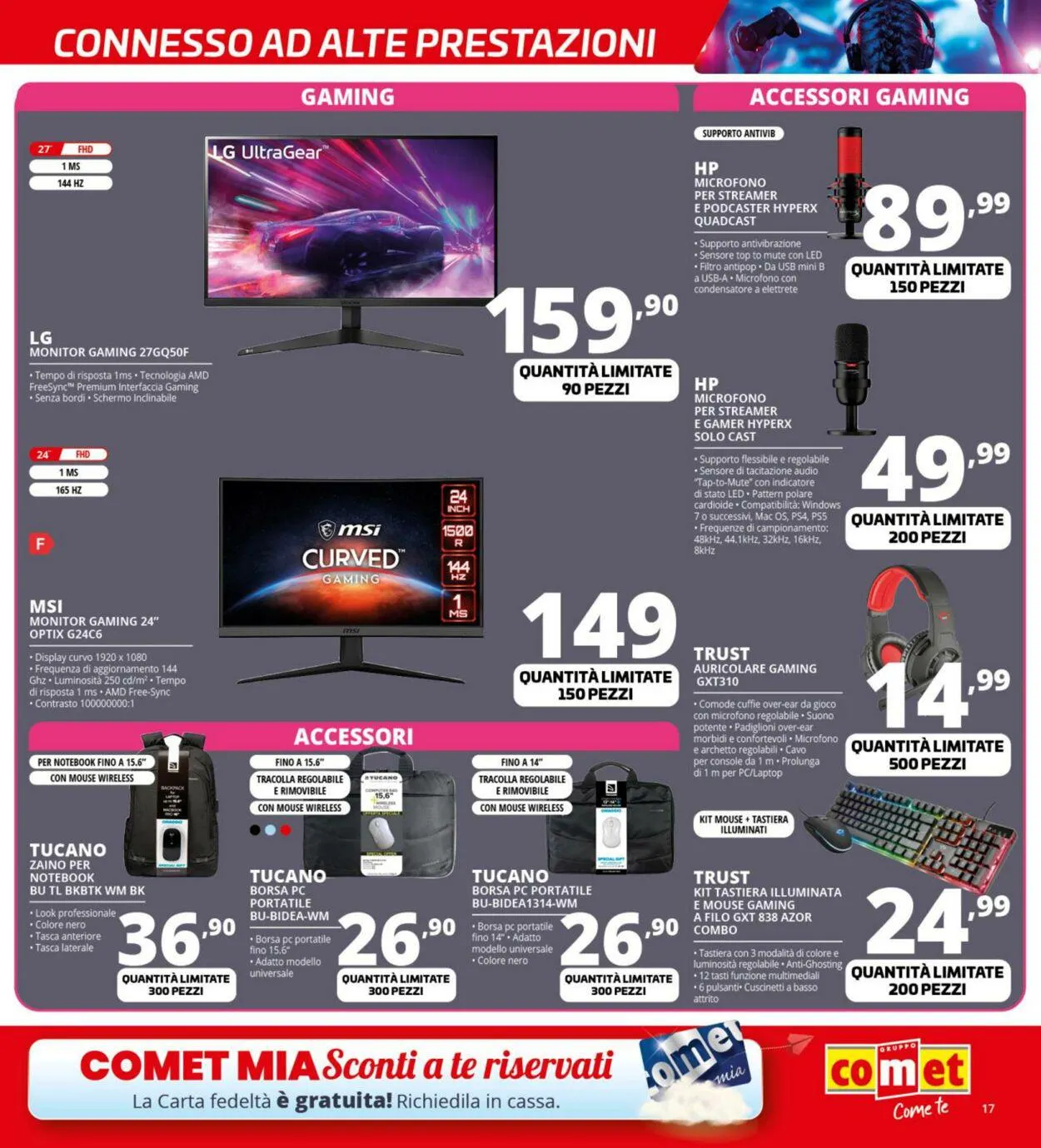 Comet Volantino attuale da 1 dicembre a 7 dicembre di 2023 - Pagina del volantino 17