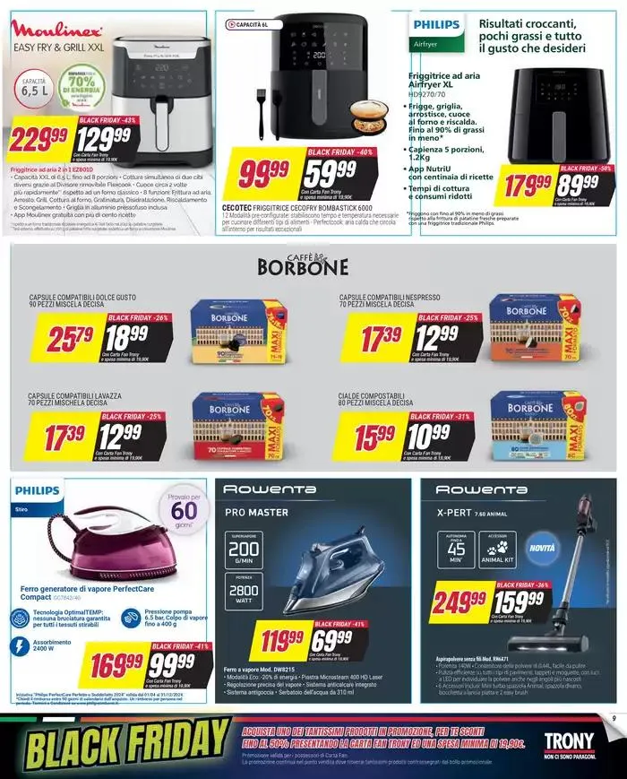 Black friday da 26 novembre a 4 dicembre di 2024 - Pagina del volantino 9