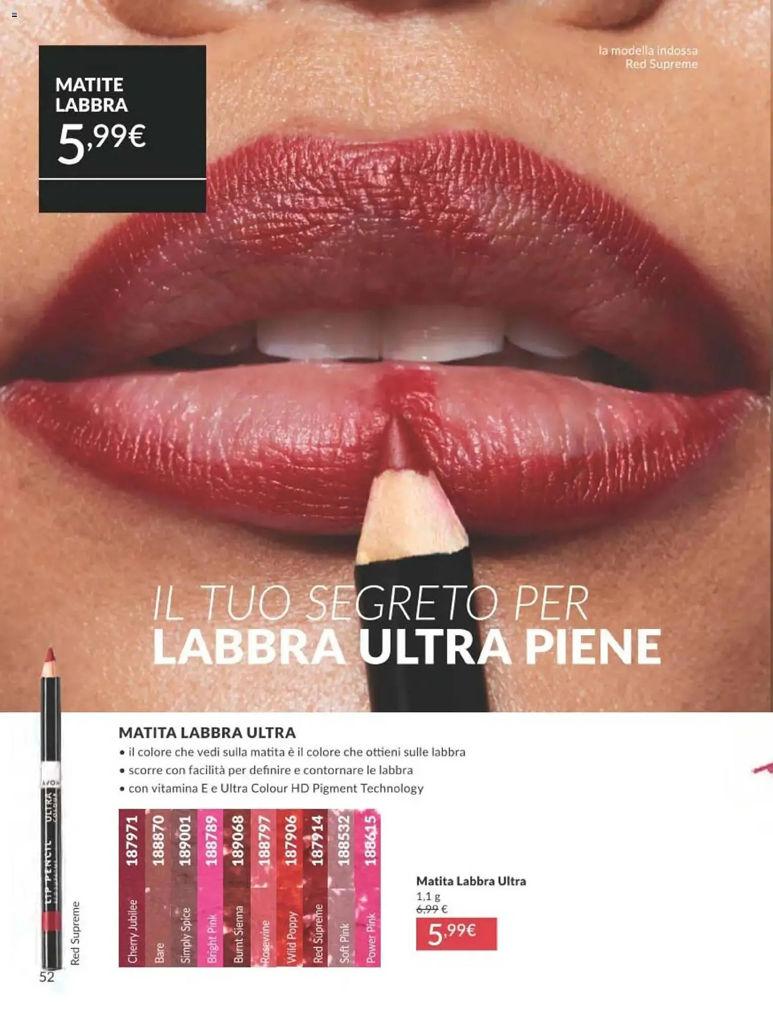 Volantino Avon da 1 settembre a 30 settembre di 2025 - Pagina del volantino 52