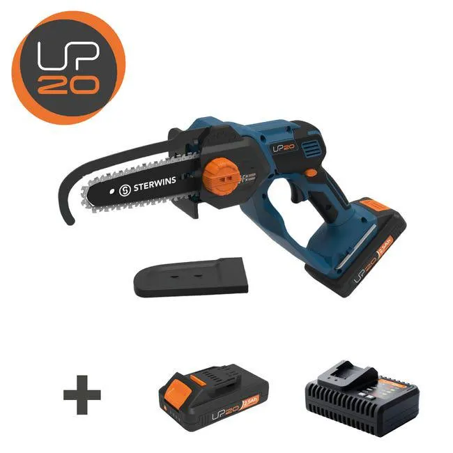 Motosega a batteria STERWINS 20VMS2-12.1A 20V barra da 15.5 cm, 1 batteria inclusa Vedi i dettagli del prodotto