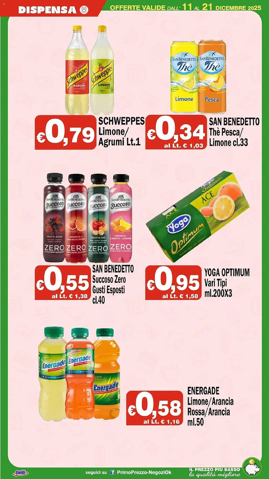 Volantino Primo Prezzo da 11 dicembre a 21 dicembre di 2025 - Pagina del volantino 10