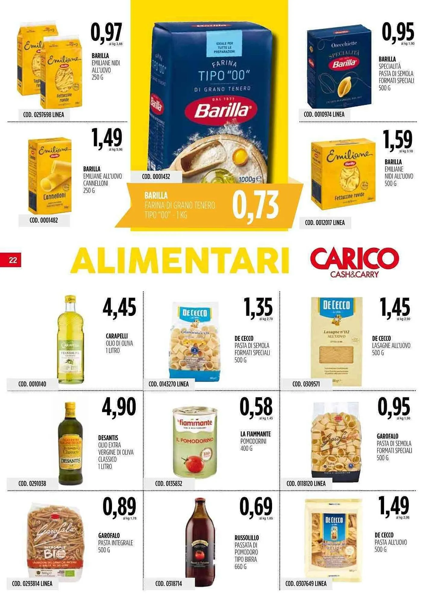 Volantino Carico Cash & Carry da 19 marzo a 5 aprile di 2026 - Pagina del volantino 22