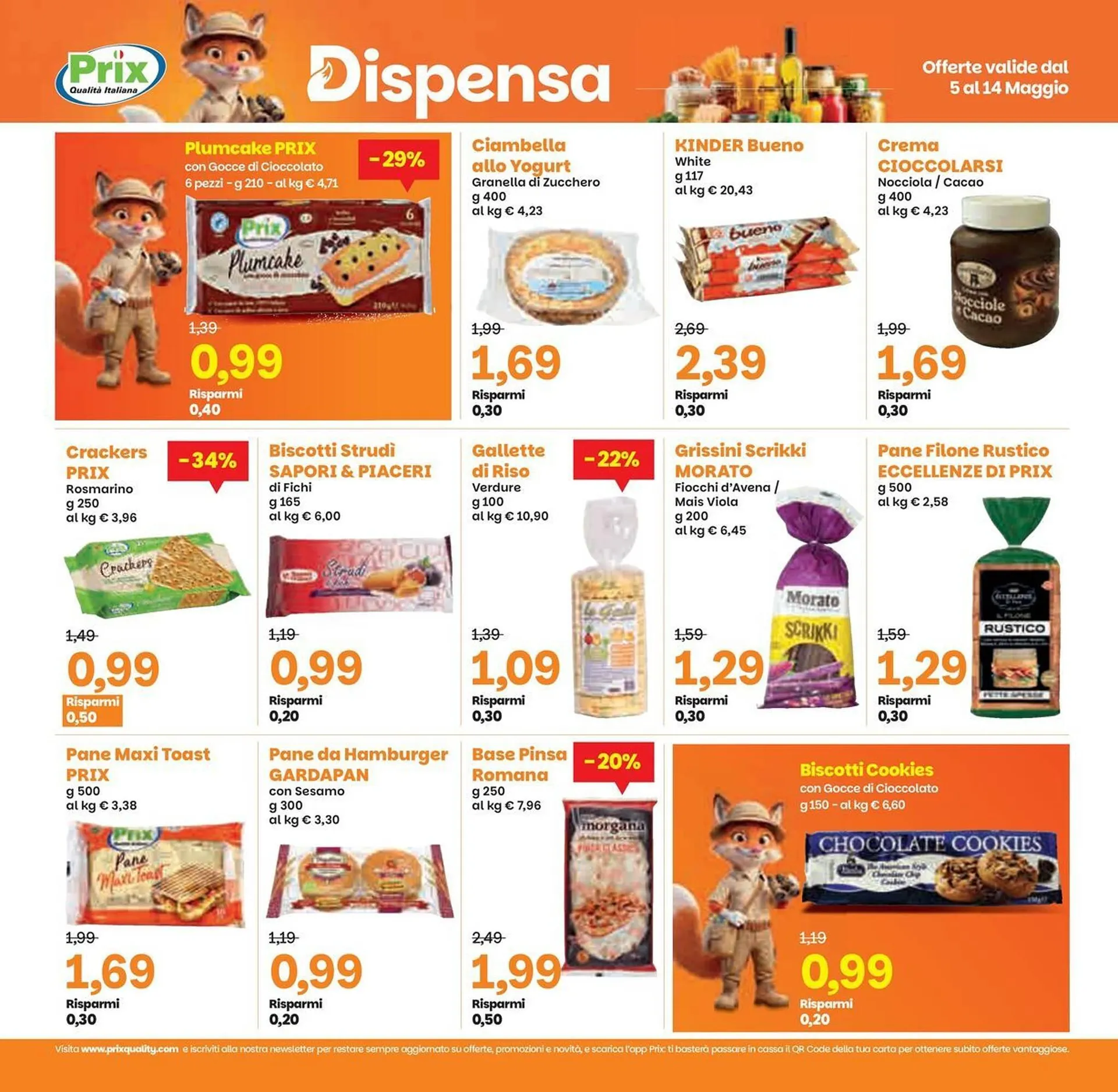 Volantino Prix Quality da 5 maggio a 14 maggio di 2026 - Pagina del volantino 17