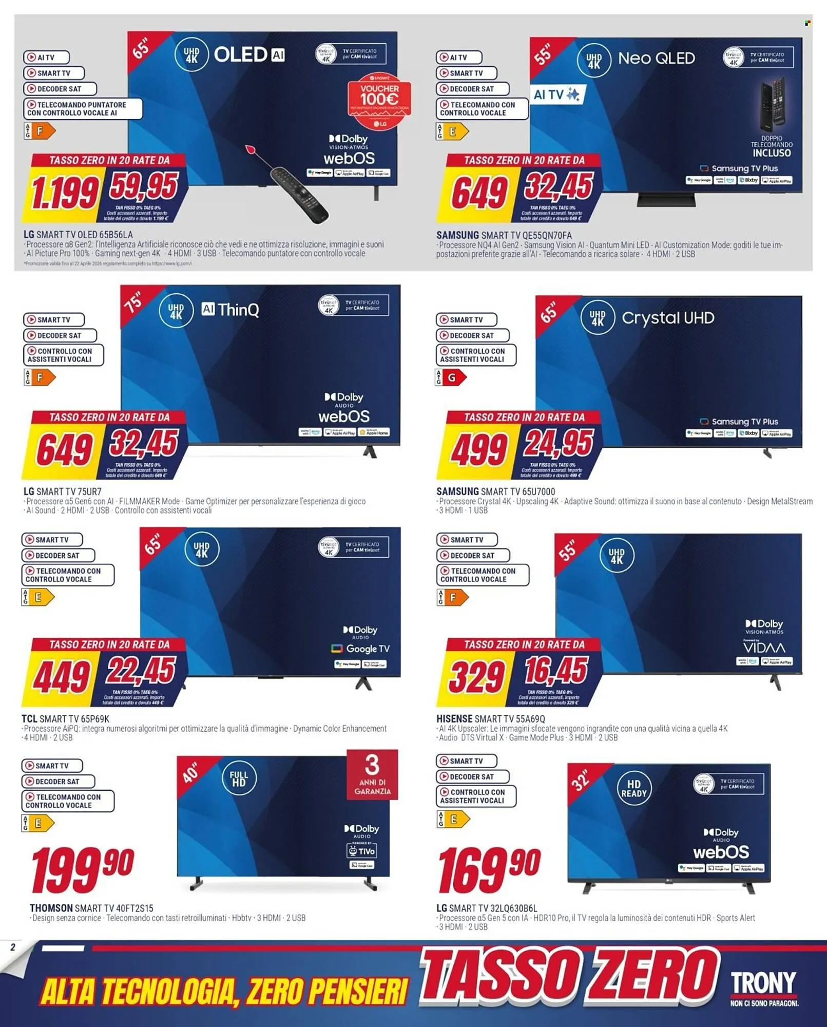 Volantino Trony da 11 aprile a 27 aprile di 2026 - Pagina del volantino 2