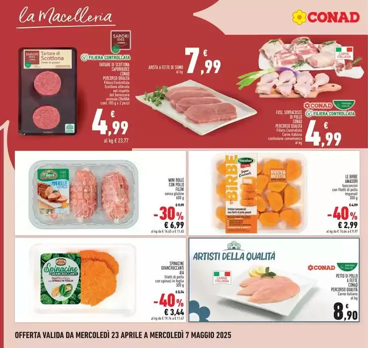 Speciale Conad da 23 aprile a 7 maggio di 2025 - Pagina del volantino 8