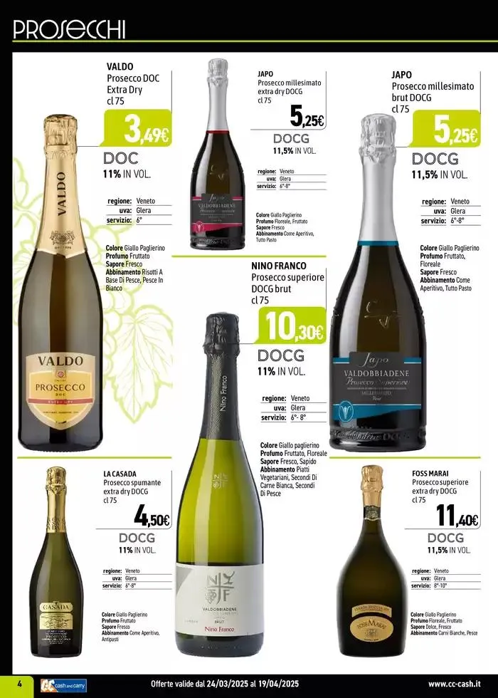 Carta Vini Primavera-Estate 2025 da 24 marzo a 19 aprile di 2025 - Pagina del volantino 4