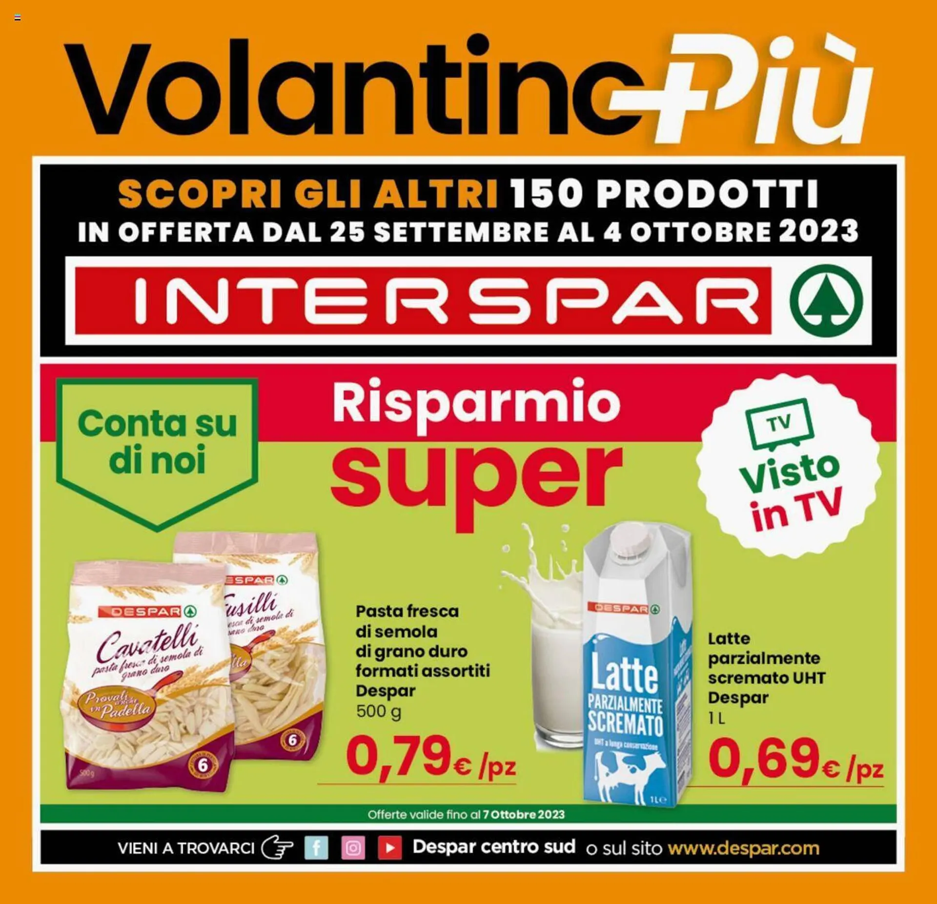 Volantino Interspar da 25 settembre a 4 ottobre di 2023 - Pagina del volantino 17