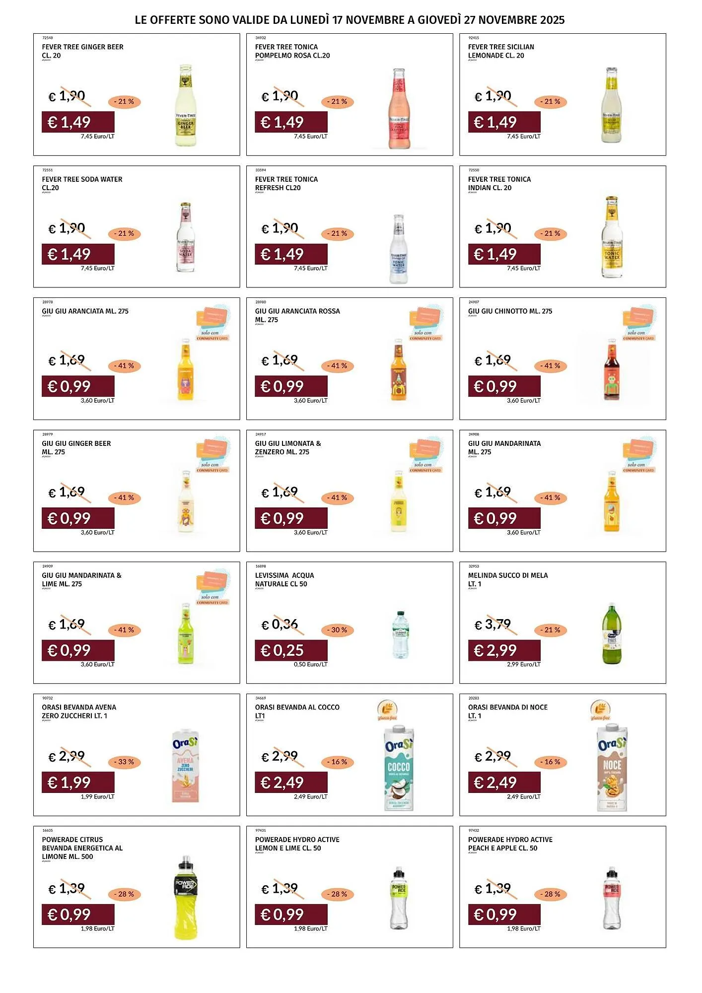 Volantino Prezzemolo e Vitale da 17 novembre a 27 novembre di 2025 - Pagina del volantino 32