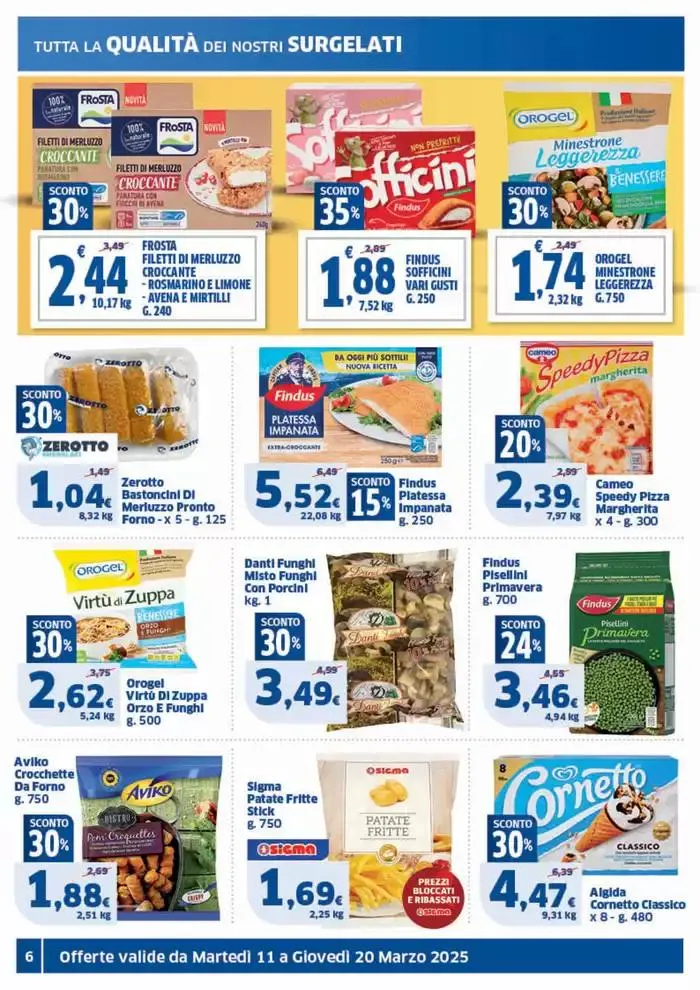Sconti fino al 50% da 11 marzo a 20 marzo di 2025 - Pagina del volantino 6